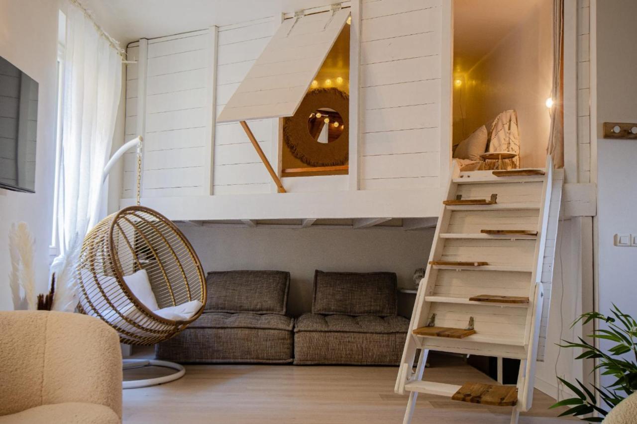 Casamea - Apt Spacieux, Clim, Famille & Cabane Ajaccio  Eksteriør bilde